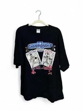 Vintage 2004 MLB World Series Championship Short Sleeve Shirt Men’s Size XXL